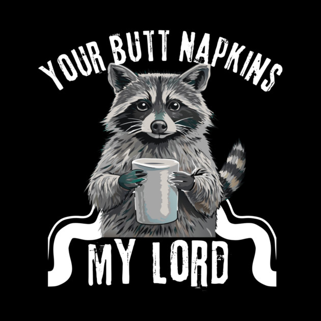 Funny Raccoon Trash Cat Meme by The WYLD Tribe