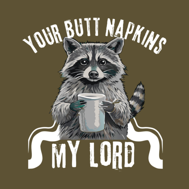 Funny Raccoon Trash Cat Meme by The WYLD Tribe