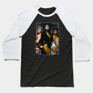 Vanity 6 \\ Brush Art Baseball T-Shirt