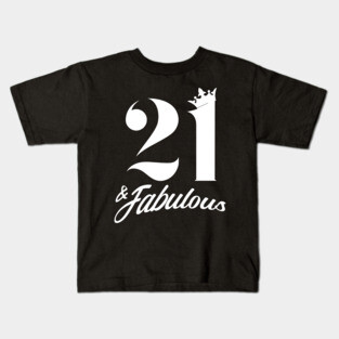 21 And Fabulous - 21st Birthday 1998 Gift Kids T-Shirt