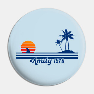 Amity Island Pin