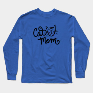 Cat Mom Long Sleeve T-Shirt