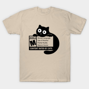 Cat mature content T-Shirt