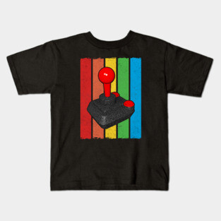 Retro Computer Joystick Kids T-Shirt