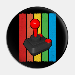 Retro Computer Joystick Pin