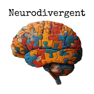 Embrace Neurodiversity: Puzzle Brain Design T-Shirt