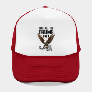 Veterans for Trump 2024 Hat