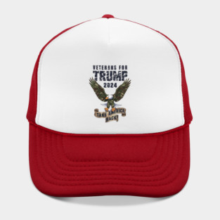 Veterans for Trump 2024 Hat