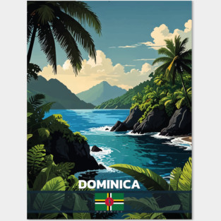 Dominica Travel Posters and Art