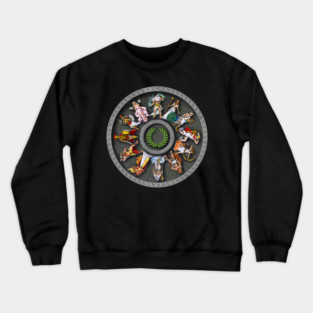Ancient Greek Mythology Gods Crewneck Sweatshirt