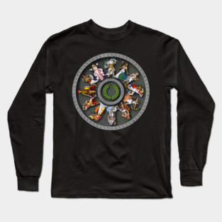 Ancient Greek Mythology Gods Long Sleeve T-Shirt