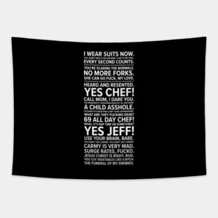 The Bear Quotes Tapestry