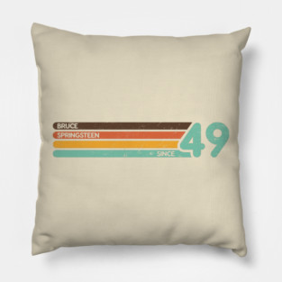 Vintage - Bruce Springsteen Pillow
