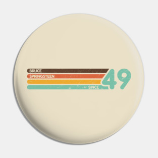 Vintage - Bruce Springsteen Pin
