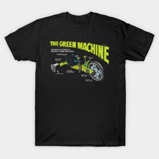 Green Machine - Big Wheel (Dark) T-Shirt