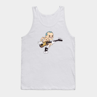 Flea rubberhose 1930s old cartoon cuphead style Tank Top