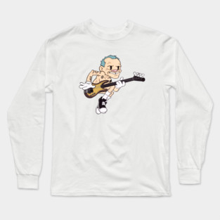 Flea rubberhose 1930s old cartoon cuphead style Long Sleeve T-Shirt