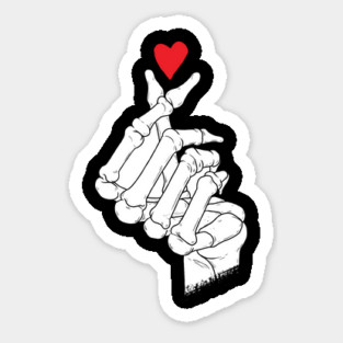Korean Heart Sticker