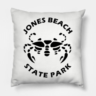 Jones Beach State Park Crab Pillow
