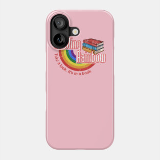 reading-rainbow Phone Case