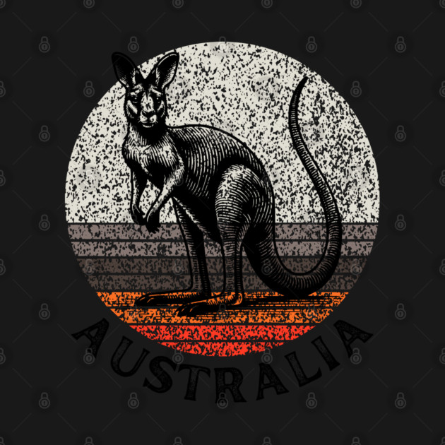 Australia Kangaroo by Timeless Chaos