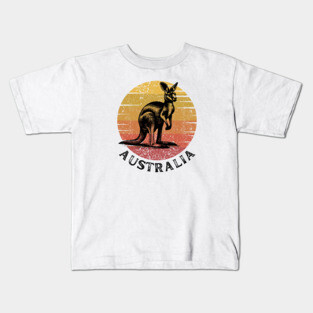 Australia Kangaroo Kids T-Shirt