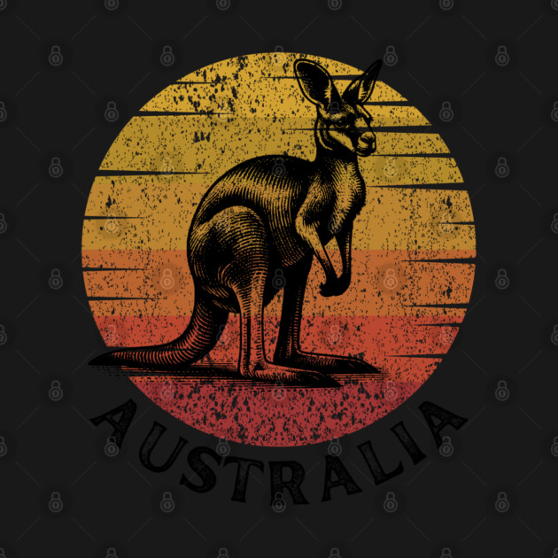 Australia Kangaroo by Timeless Chaos