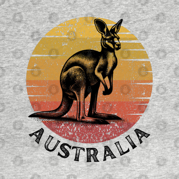 Australia Kangaroo by Timeless Chaos