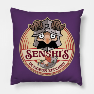 Senshi's Dungeon Kitchen Pillow