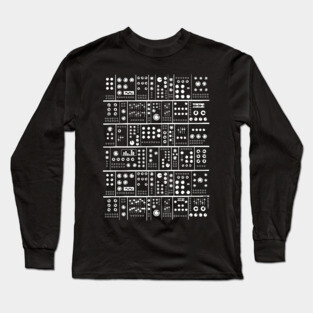 Modular Synthesizer Long Sleeve T-Shirt