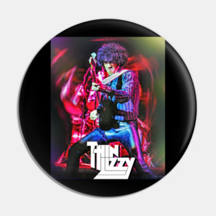 Phil Lynott Thin Lizzy Pin