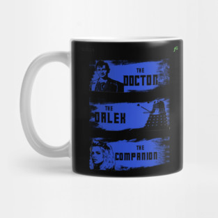 The Doctor,The Dalek,The Companion Mug
