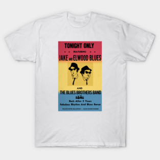 Blues Brothers Concert Poster T-Shirt