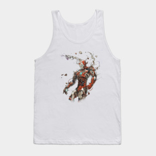 IRON MAN CRUMBLING Tank Top