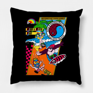 Town & Country Surf Designs Wood & Water Rage Pillow