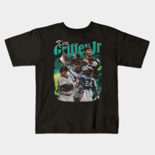 Ken Griffey Jr Vintage Kids T-Shirt