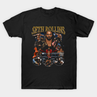 Seth Rollins Vintage Bootleg T-Shirt