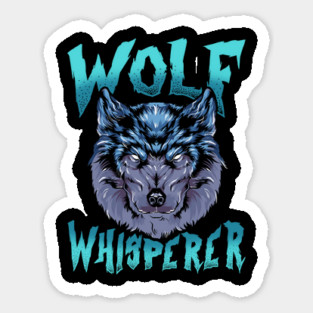 Wolf Whisperer Grunge Halloween Magnet