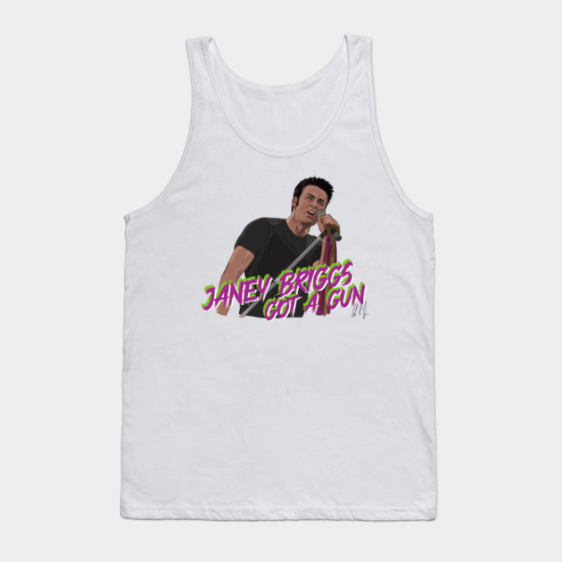 Not Another Teen Movie: Janie's Got a Gun Tank Top by 51Deesigns