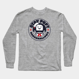 Stay Puft Marshmallows Logo (Ghostbusters) Long Sleeve T-Shirt
