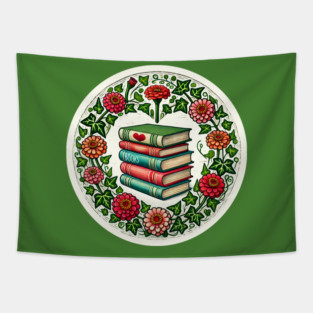 Books Tapestry
