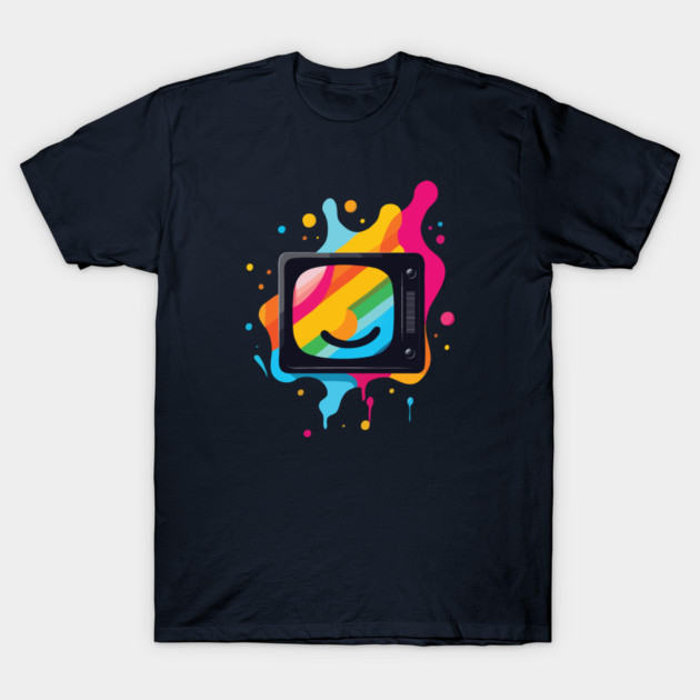 TV Smile T-Shirt by God Squad Sports