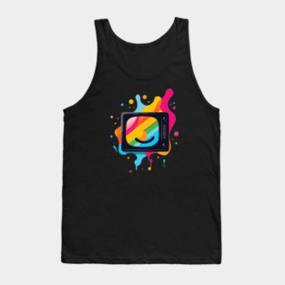 TV Smile Tank Top