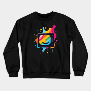 TV Smile Crewneck Sweatshirt