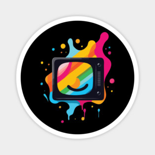 TV Smile Magnet