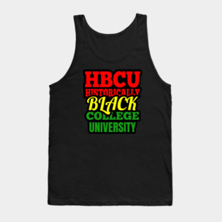HBCU, Historically Black College University Tank Top