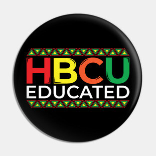 HBCU Educated Pin