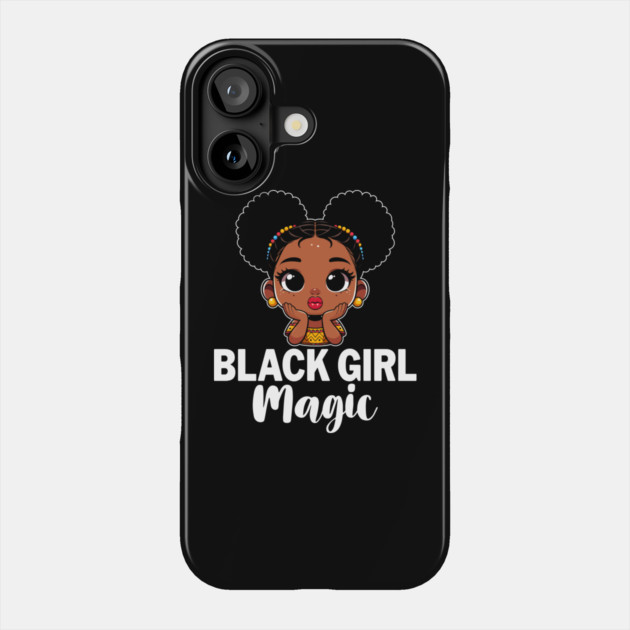 Black Girl Magic Phone Case by UrbanLifeApparel