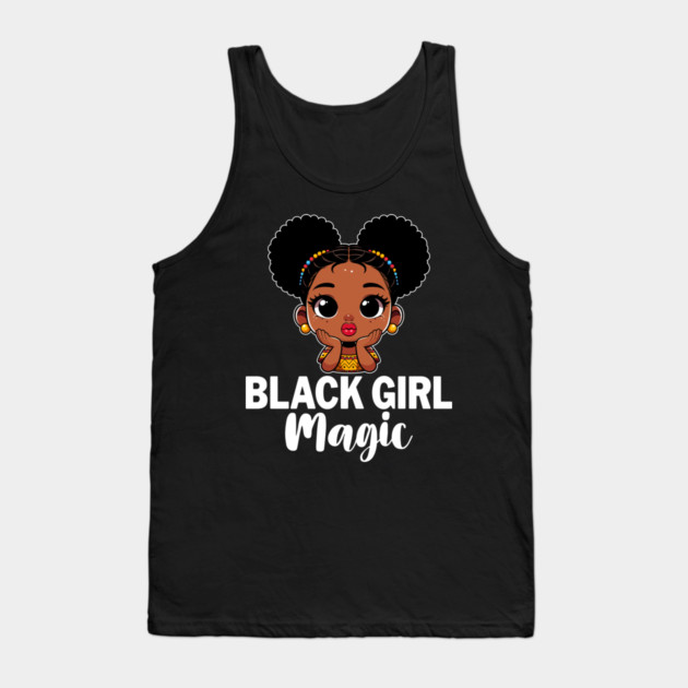 Black Girl Magic Tank Top by UrbanLifeApparel