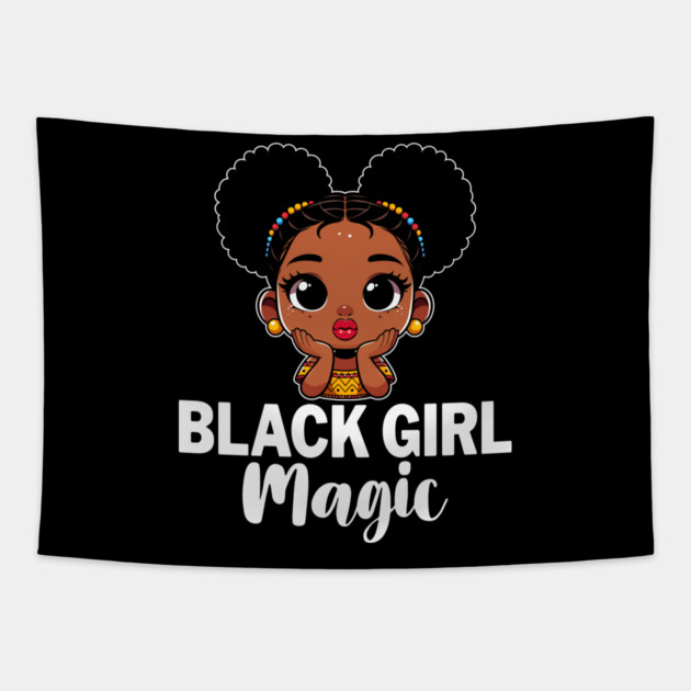 Black Girl Magic Tapestry by UrbanLifeApparel